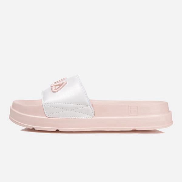 Fila Drifter Jacked Up Men's Sandals - White/Pink,NZ 541-46597